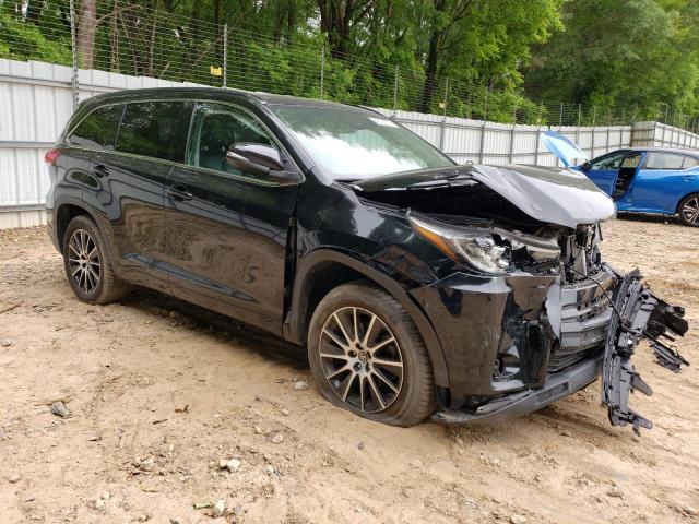 5TDKZRFH3JS543227 - 2018 TOYOTA HIGHLANDER SE BLACK photo 4