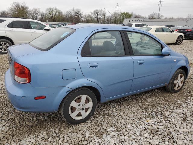 KL1TD52665B357623 - 2005 CHEVROLET AVEO BASE 蓝色 照片 3