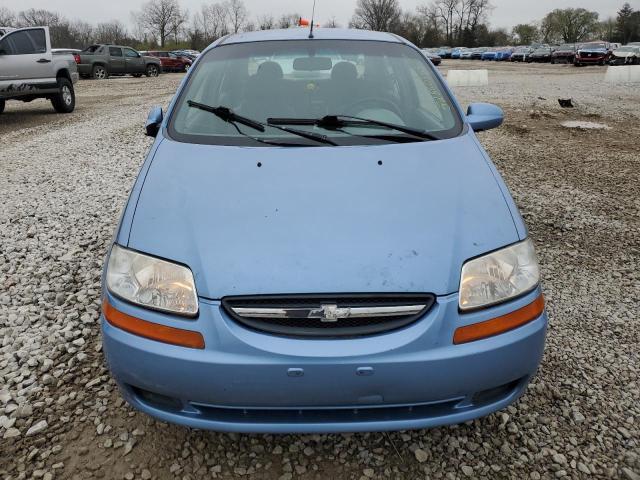 KL1TD52665B357623 - 2005 CHEVROLET AVEO BASE 蓝色 照片 5