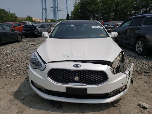 KNALW4D42F6021063 - 2015 KIA K900 WHITE photo 5