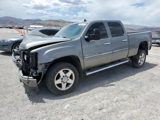 1GT125E86EF141900 - 2014 GMC SIERRA K2500 DENALI GRAY photo 1