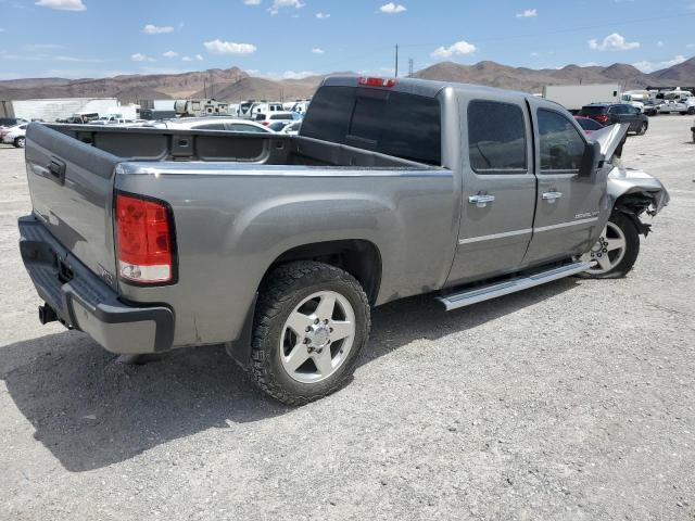 1GT125E86EF141900 - 2014 GMC SIERRA K2500 DENALI GRAY photo 3