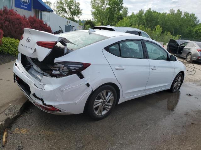 5NPD84LF4LH630645 - 2020 HYUNDAI ELANTRA SEL WHITE photo 3