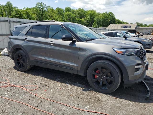 1FM5K8GC5PGA31515 - 2023 FORD EXPLORER ST GRAY photo 4