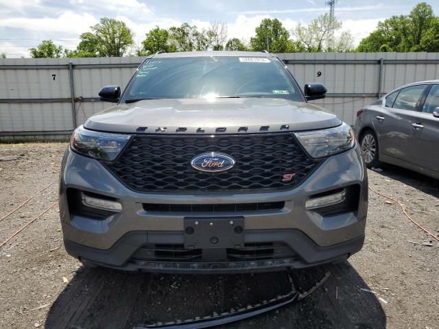 1FM5K8GC5PGA31515 - 2023 FORD EXPLORER ST GRAY photo 5