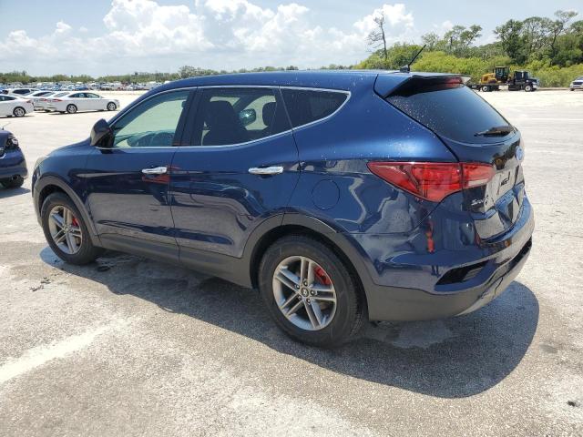 5XYZT3LB0JG564501 - 2018 HYUNDAI SANTA FE S BLUE photo 2