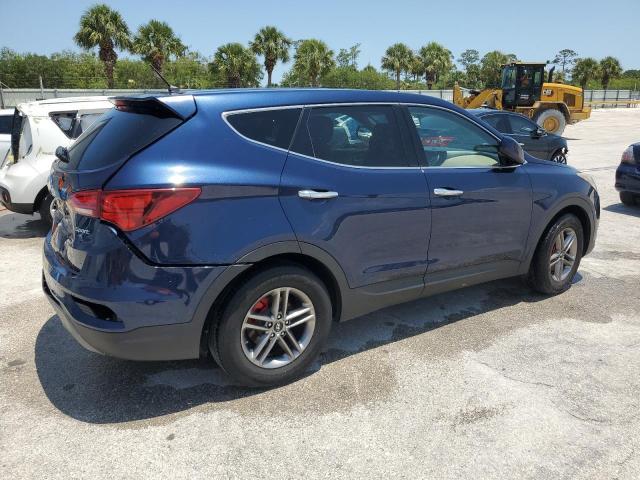 5XYZT3LB0JG564501 - 2018 HYUNDAI SANTA FE S BLUE photo 3