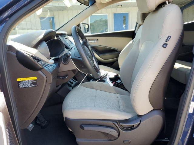 5XYZT3LB0JG564501 - 2018 HYUNDAI SANTA FE S BLUE photo 7