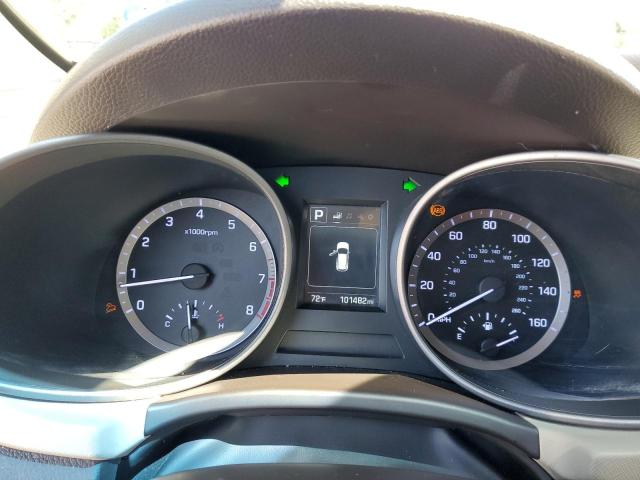 5XYZT3LB0JG564501 - 2018 HYUNDAI SANTA FE S BLUE photo 9