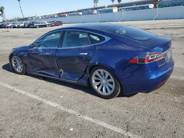 5YJSA1E11HF218751 - 2017 TESLA MODEL S Mavi foto 2