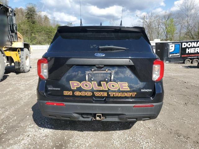 1FM5K8AB4MGB46666 - 2021 FORD EXPLORER POLICE INTERCEPTOR 黑色 照片 6
