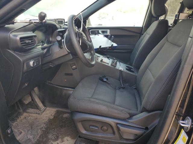 1FM5K8AB4MGB46666 - 2021 FORD EXPLORER POLICE INTERCEPTOR 黑色 照片 7