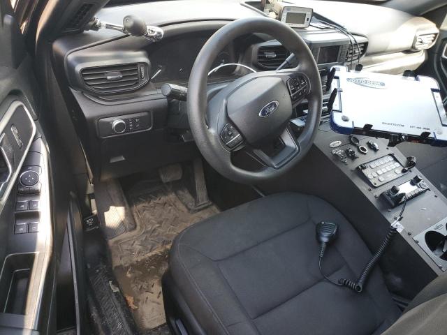 1FM5K8AB4MGB46666 - 2021 FORD EXPLORER POLICE INTERCEPTOR 黑色 照片 8