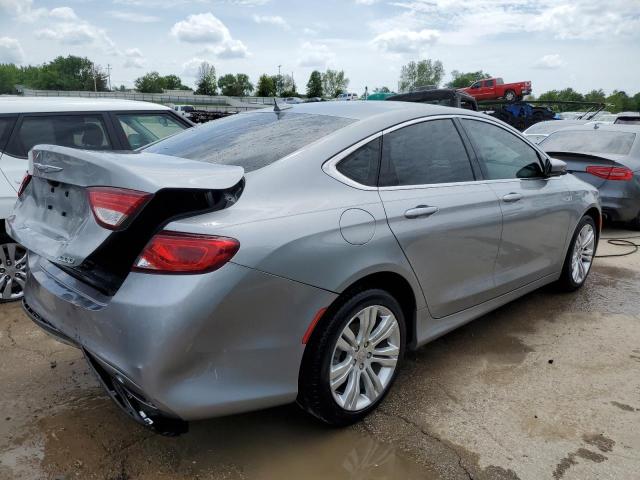 1C3CCCAB8FN622514 - 2015 CHRYSLER 200 LIMITED SILVER photo 3