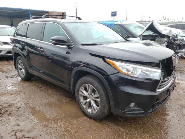 5TDJKRFH6FS189162 - 2015 TOYOTA HIGHLANDER XLE Qara foto 4