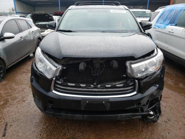 5TDJKRFH6FS189162 - 2015 TOYOTA HIGHLANDER XLE Qara foto 5