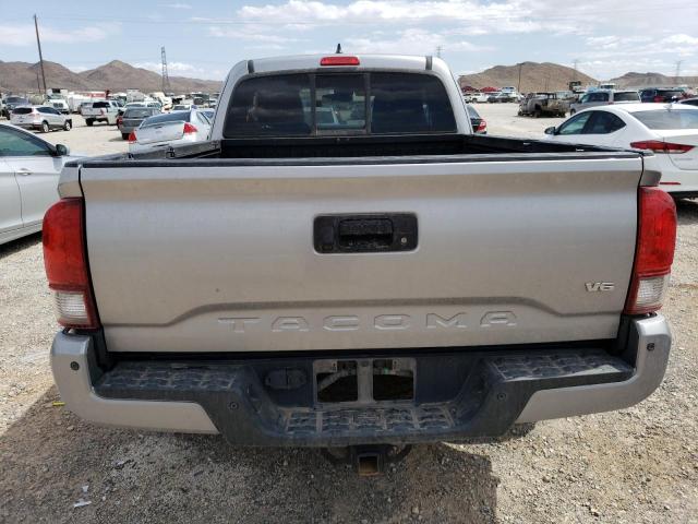 5TFSZ5AN9JX144693 - 2018 TOYOTA TACOMA ACCESS CAB ვერცხლისფერი ფოტო 6