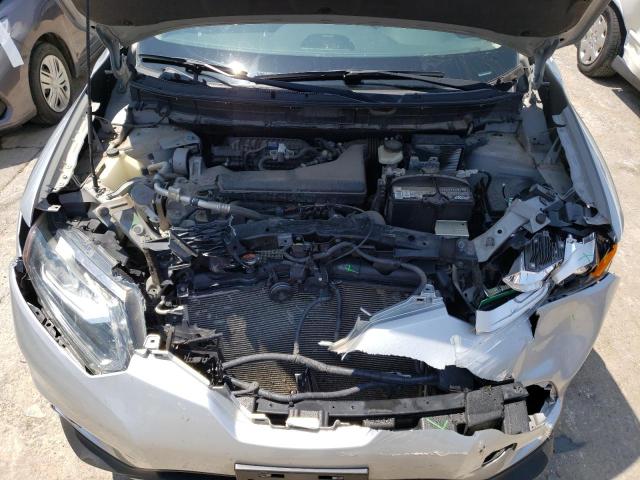 5N1AT2MTXEC770011 - 2014 NISSAN ROGUE S SILVER photo 11