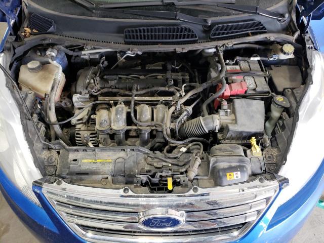 3FADP4CJ3BM207447 - 2011 FORD FIESTA SEL BLUE photo 11