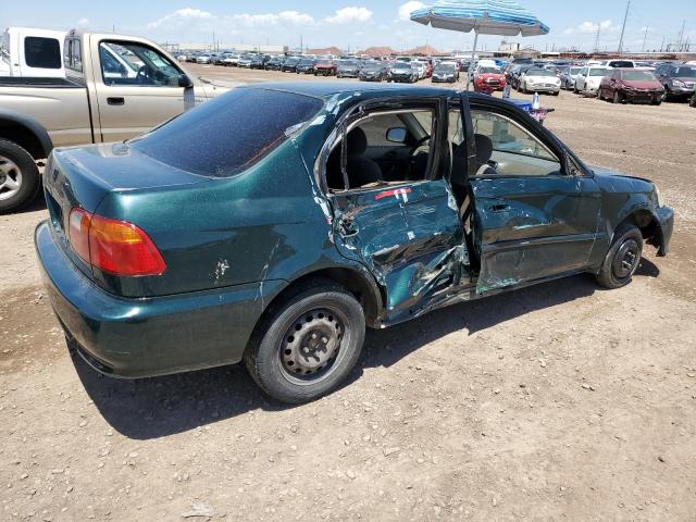 2HGEJ661XXH594321 - 1999 HONDA CIVIC BASE 绿色 照片 3