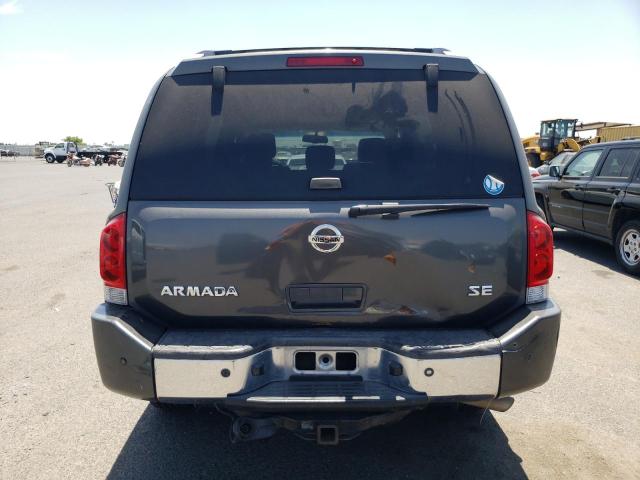 5N1AA08B96N743626 - 2006 NISSAN ARMADA SE GRAY photo 6