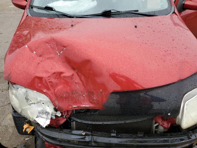 KL1TD66658B022700 - 2008 CHEVROLET AVEO BASE RED photo 11