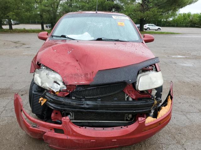 KL1TD66658B022700 - 2008 CHEVROLET AVEO BASE RED photo 5