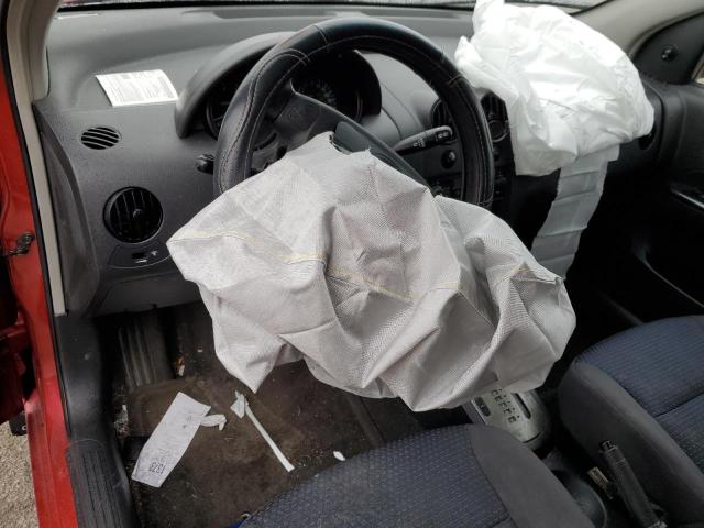 KL1TD66658B022700 - 2008 CHEVROLET AVEO BASE RED photo 8