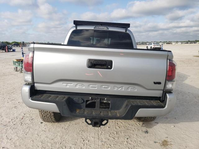 3TMCZ5AN6NM475358 - 2022 TOYOTA TACOMA DOUBLE CAB ვერცხლისფერი ფოტო 6