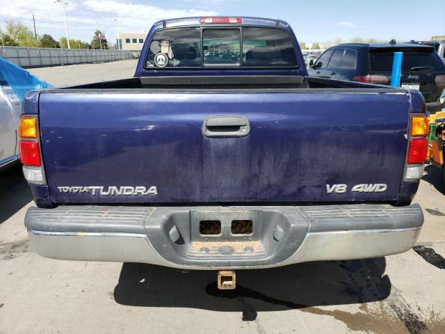 5TBBT441XYS068270 - 2000 TOYOTA TUNDRA ACCESS CAB PURPLE photo 6