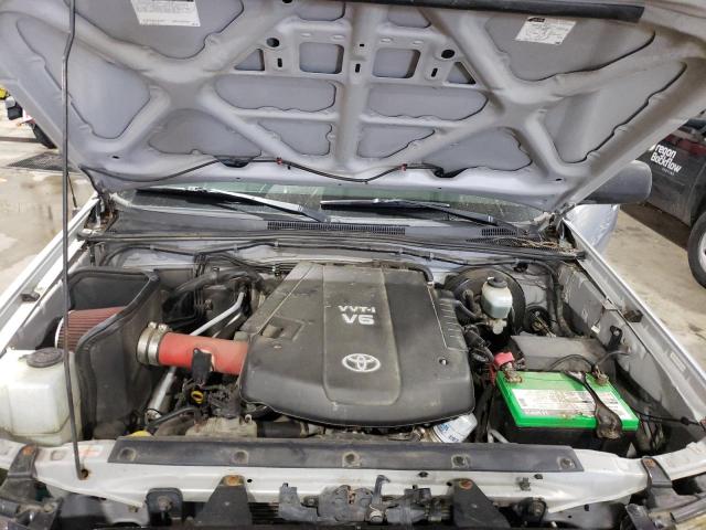 5TEJU62N68Z510451 - 2008 TOYOTA TACOMA DOUBLE CAB PRERUNNER SILVER photo 11