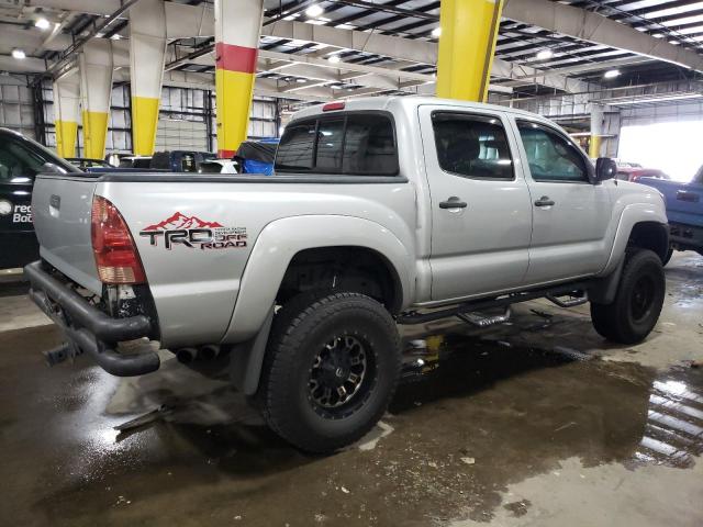 5TEJU62N68Z510451 - 2008 TOYOTA TACOMA DOUBLE CAB PRERUNNER SILVER photo 3