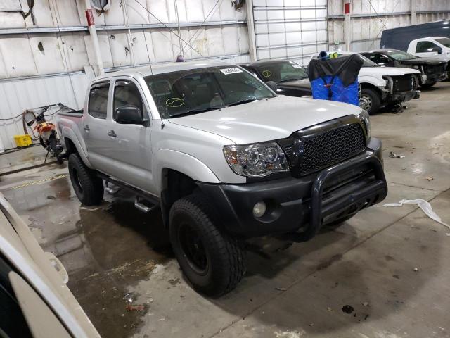 5TEJU62N68Z510451 - 2008 TOYOTA TACOMA DOUBLE CAB PRERUNNER SILVER photo 4