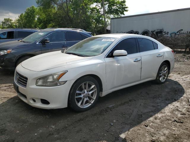 1N4AA5AP1BC861480 - 2011 NISSAN MAXIMA S WHITE photo 1