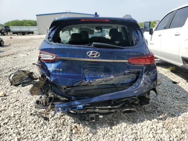 5NMS5CAA6LH295063 - 2020 HYUNDAI SANTA FE LIMITED BLUE photo 6