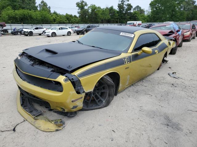 2C3CDZFJ1MH603163 - 2021 DODGE CHALLENGER R/T SCAT PACK GREEN photo 1