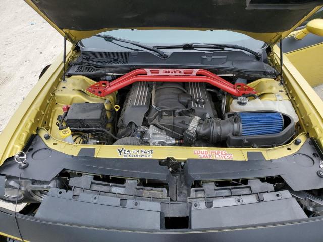 2C3CDZFJ1MH603163 - 2021 DODGE CHALLENGER R/T SCAT PACK GREEN photo 11