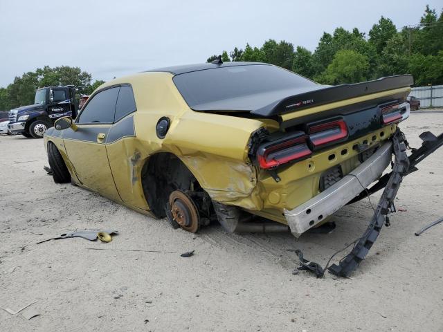 2C3CDZFJ1MH603163 - 2021 DODGE CHALLENGER R/T SCAT PACK GREEN photo 2