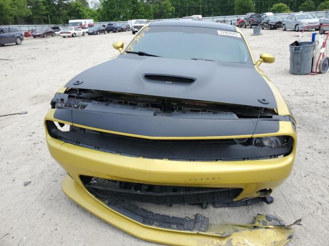 2C3CDZFJ1MH603163 - 2021 DODGE CHALLENGER R/T SCAT PACK GREEN photo 5