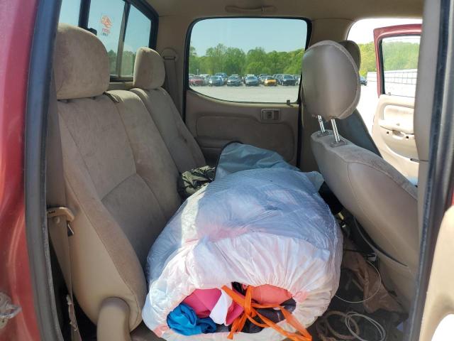 5TEGM92N13Z224897 - 2003 TOYOTA TACOMA DOUBLE CAB PRERUNNER RED photo 10