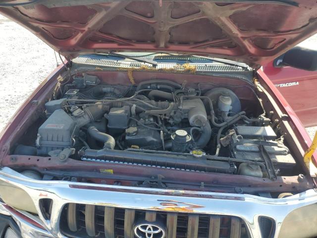 5TEGM92N13Z224897 - 2003 TOYOTA TACOMA DOUBLE CAB PRERUNNER RED photo 11