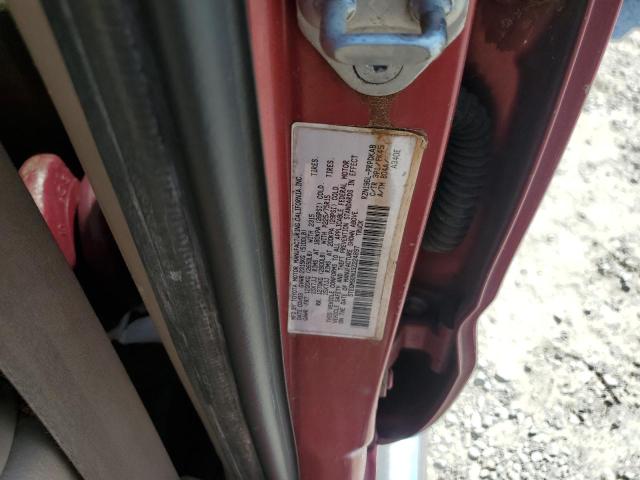 5TEGM92N13Z224897 - 2003 TOYOTA TACOMA DOUBLE CAB PRERUNNER RED photo 12