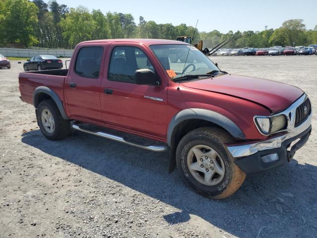 5TEGM92N13Z224897 - 2003 TOYOTA TACOMA DOUBLE CAB PRERUNNER RED photo 4