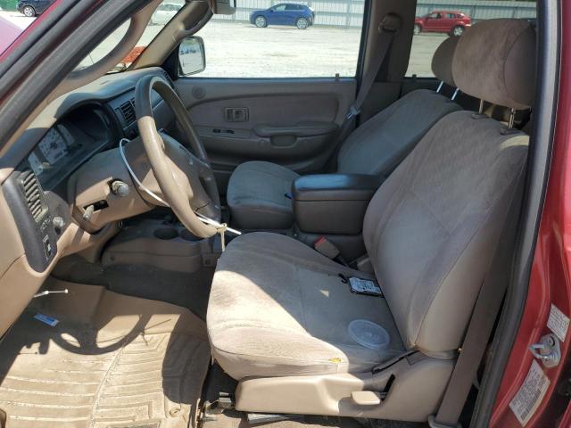 5TEGM92N13Z224897 - 2003 TOYOTA TACOMA DOUBLE CAB PRERUNNER RED photo 7
