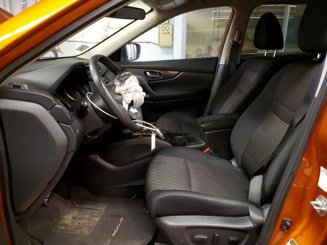 5N1AT2MV9KC702408 - 2019 NISSAN ROGUE S ORANGE photo 7