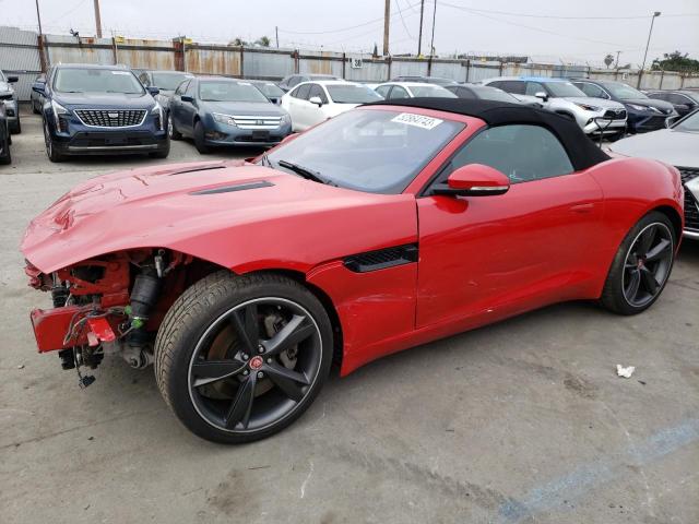 SAJDD5JVXJCK50957 - 2018 JAGUAR F-TYPE RED photo 1