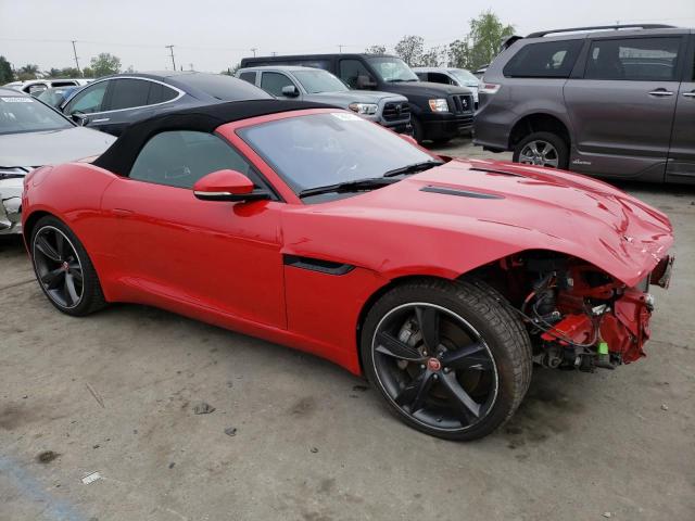 SAJDD5JVXJCK50957 - 2018 JAGUAR F-TYPE RED photo 4