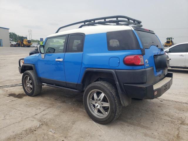 JTEBU11F870058983 - 2007 TOYOTA FJ CRUISER BLUE photo 2