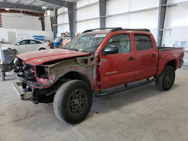 3TMJU4GN9FM192929 - 2015 TOYOTA TACOMA DOUBLE CAB PRERUNNER RED photo 1