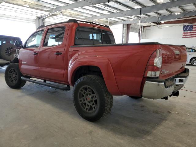 3TMJU4GN9FM192929 - 2015 TOYOTA TACOMA DOUBLE CAB PRERUNNER RED photo 2
